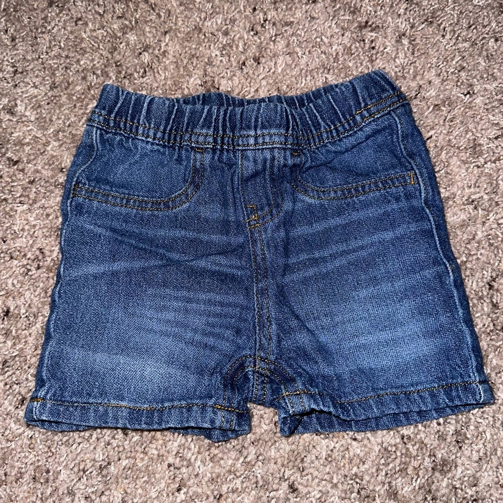 Blue shorts